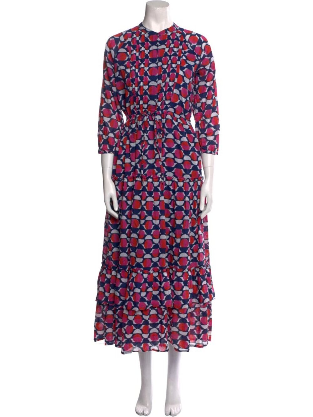 Banjanan Printed Midi Length Dress size Medium (M)